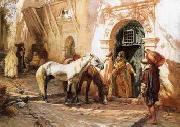 unknow artist Arab or Arabic people and life. Orientalism oil paintings  330 Spain oil painting artist